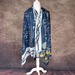 Miss Silas Long Silky Scarf